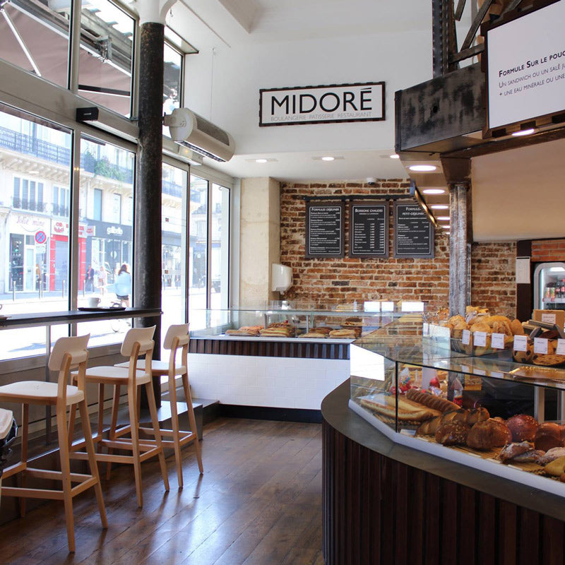 Intérieur de la boulangerie Midoré-Réaumur